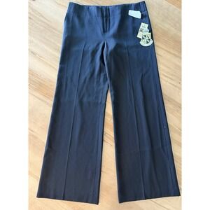 Juicy Couture Dress‎ Pants Black Size 32 Women's Wide Leg Wool NWT! $230 Retail